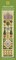 Textile Heritage Counted Cross Stitch Bookmark Kit - Orangery - Cream Background